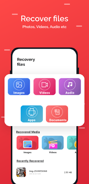 Data recovery: Video Recovery Screenshot 2