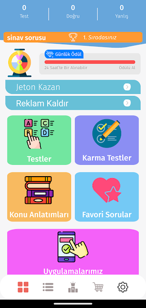 7.Sınıf Testleri Tüm Dersler Screenshot 0