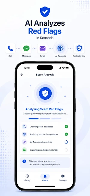 Scam Check-AI Scam Detector Screenshot 1