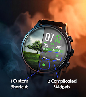 Nature Dream Watch Face Screenshot 1