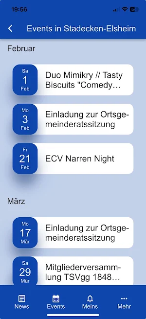 Stadecken-Elsheim App Screenshot 1