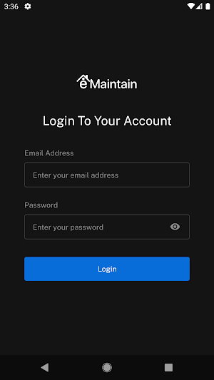 eMaintain App Screenshot 0