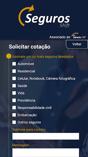 Shift Seguros Screenshot 1