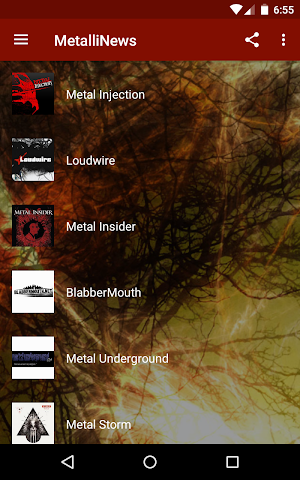 MetalliNews - Metal And Rock News, Bands, Concerts Screenshot 0