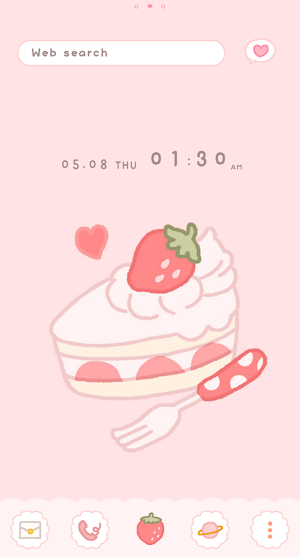 Strawberry Shortcake Theme Screenshot 0