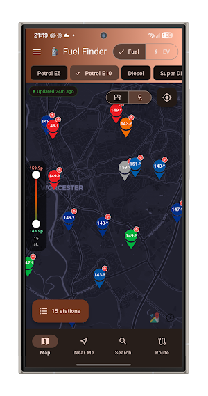 Fuel Finder – UK Petrol Prices Screenshot 0
