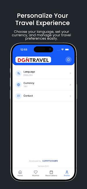 DGN Travel Screenshot 1