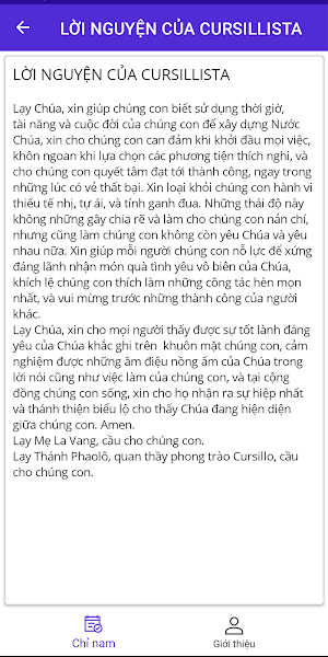 Chỉ Nam Cursillo Screenshot 2