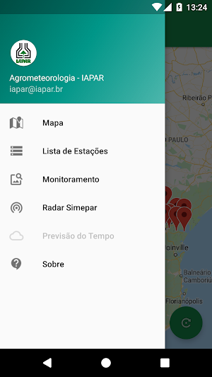 IAPAR Clima Screenshot 1