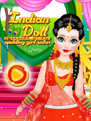 Indian Doll Wedding Salon Screenshot 0