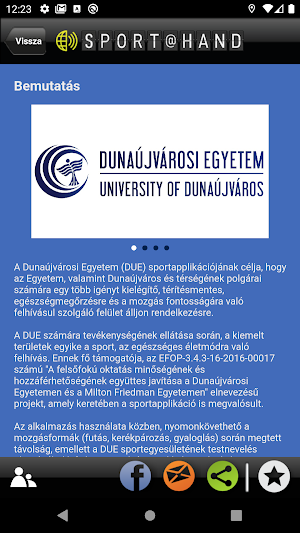SPORT@HAND DUE Screenshot 3