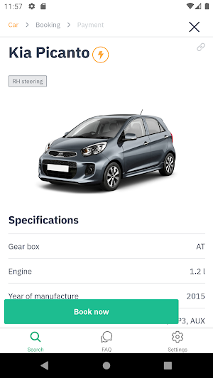 Mauritius car rental Screenshot 3
