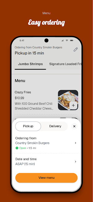 Country Smokin Burgers Screenshot 2