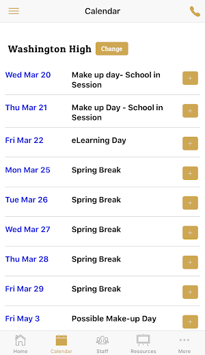 Washington Community Schools - Indiana Screenshot 2