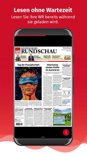 WR ZEITUNG DIGITAL Screenshot 1