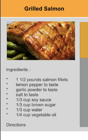 Salmon Recipes Screenshot 2