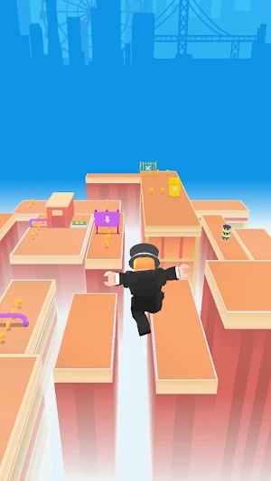 Robrock Race: Parkour Freerun Screenshot 2