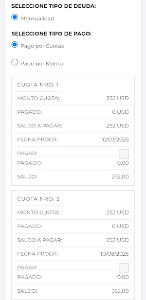 Infinitii - Mis Pagos Screenshot 3