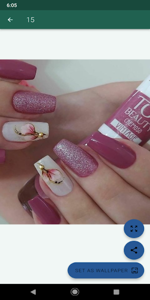 Diseños de uñas elegantes Screenshot 1