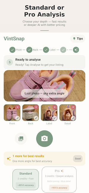 VintSnap: Sell on Vinted Fast Screenshot 3