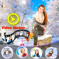 Snowfall Photo Video Maker