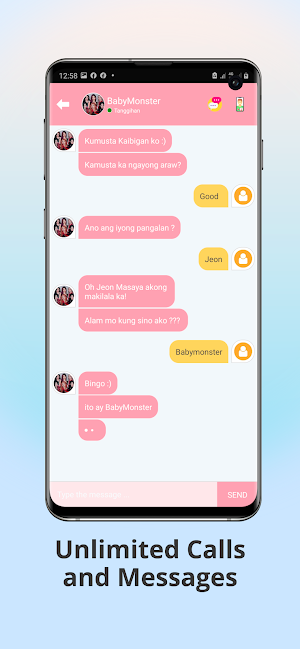 BabyMonster Call and Chat Screenshot 1