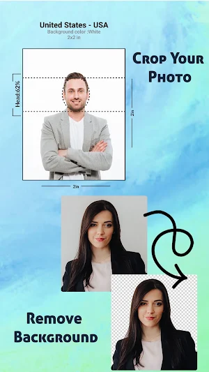 USA Passport Size Photo Maker Screenshot 2