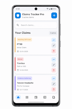 Claims Tracker Pro Screenshot 2