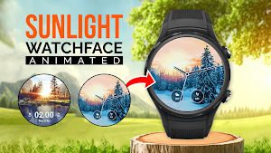 Glowing Sunlight Watch Faces Screenshot 0