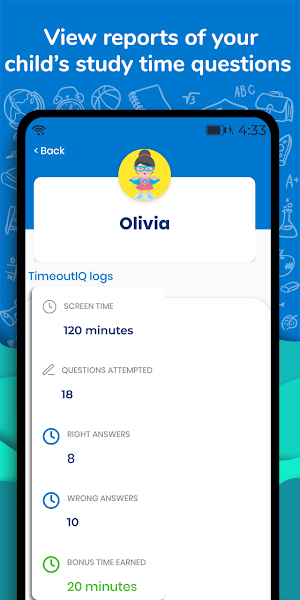 TimeoutIQ®. Smart Education. Screen Time Manager. Screenshot 3
