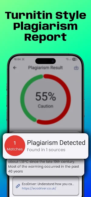 AI Plagiarism Checker: Plagy Screenshot 2