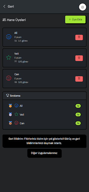 Ev Temizlik ve Düzen Takvimi Screenshot 3