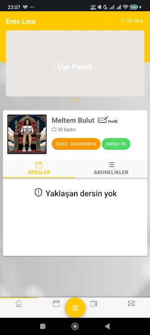 Ems Line Üye Uygulaması Screenshot 2