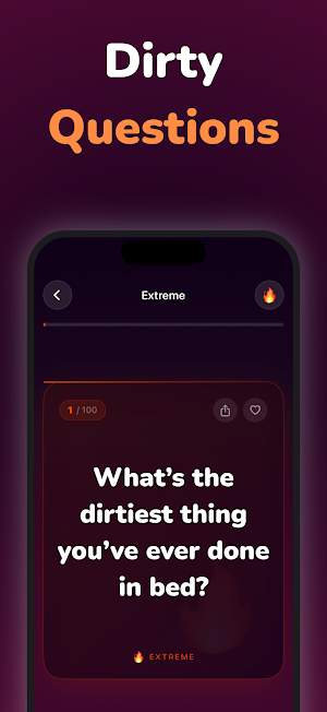 Dirty Questions: Couples Game Screenshot 0