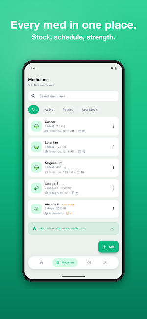 DailyDose: Pill Reminder Screenshot 1