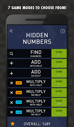 Hidden Numbers PRO Screenshot 2