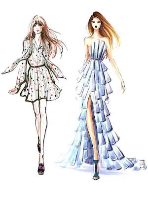 Fashion sketch design clothes Screenshot 2