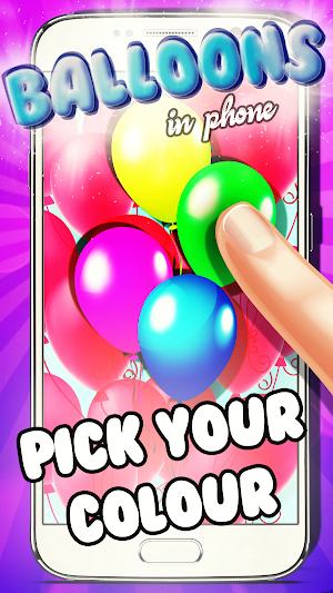 Balloons in phone Screenshot 3