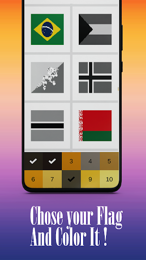 Flag Colouring -Flags Painting Screenshot 3