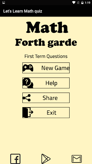 Let's Learn Math Quiz Forth Grade Screenshot 0