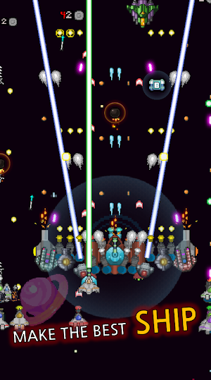 Grow Spaceship VIP - Galaxy Battle Screenshot 2