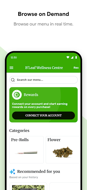 B'leaf Wellness Centre Screenshot 1