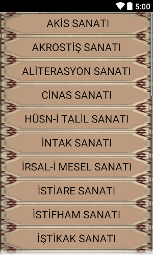AYT İçin Edebi Sanatlar Screenshot 1