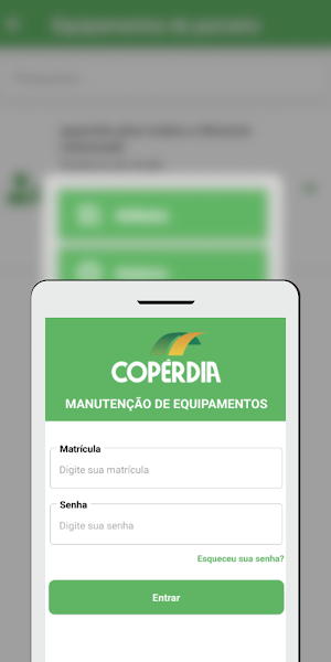 Copérdia Manut. Equipamentos Screenshot 0