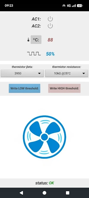 ApwmU BLE Screenshot 3