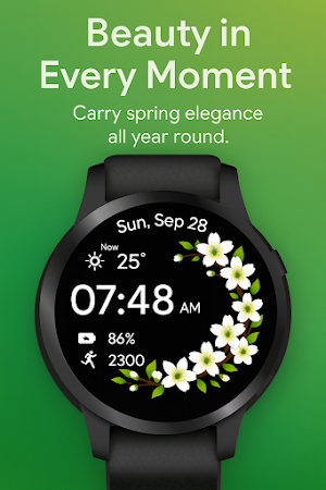 Cherry Blossom WatchFace Screenshot 0