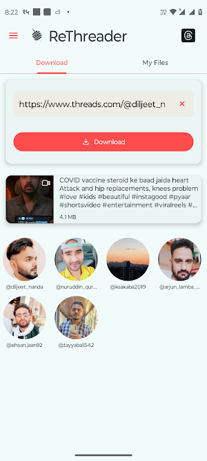 Video Downloader for Threads Screenshot 0