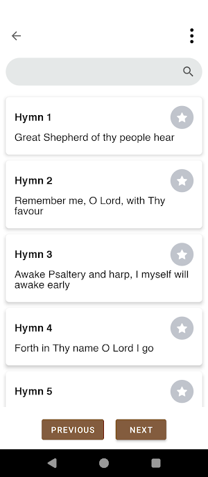 CAC Hymn Book Offline Screenshot 0