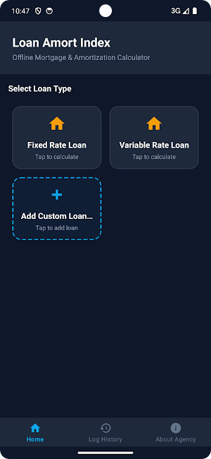 Loan Amort Index Screenshot 0