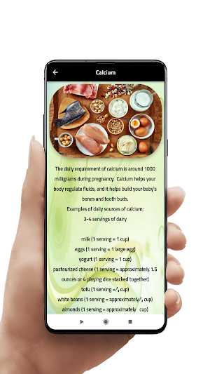 pregnancy nutrition Screenshot 0